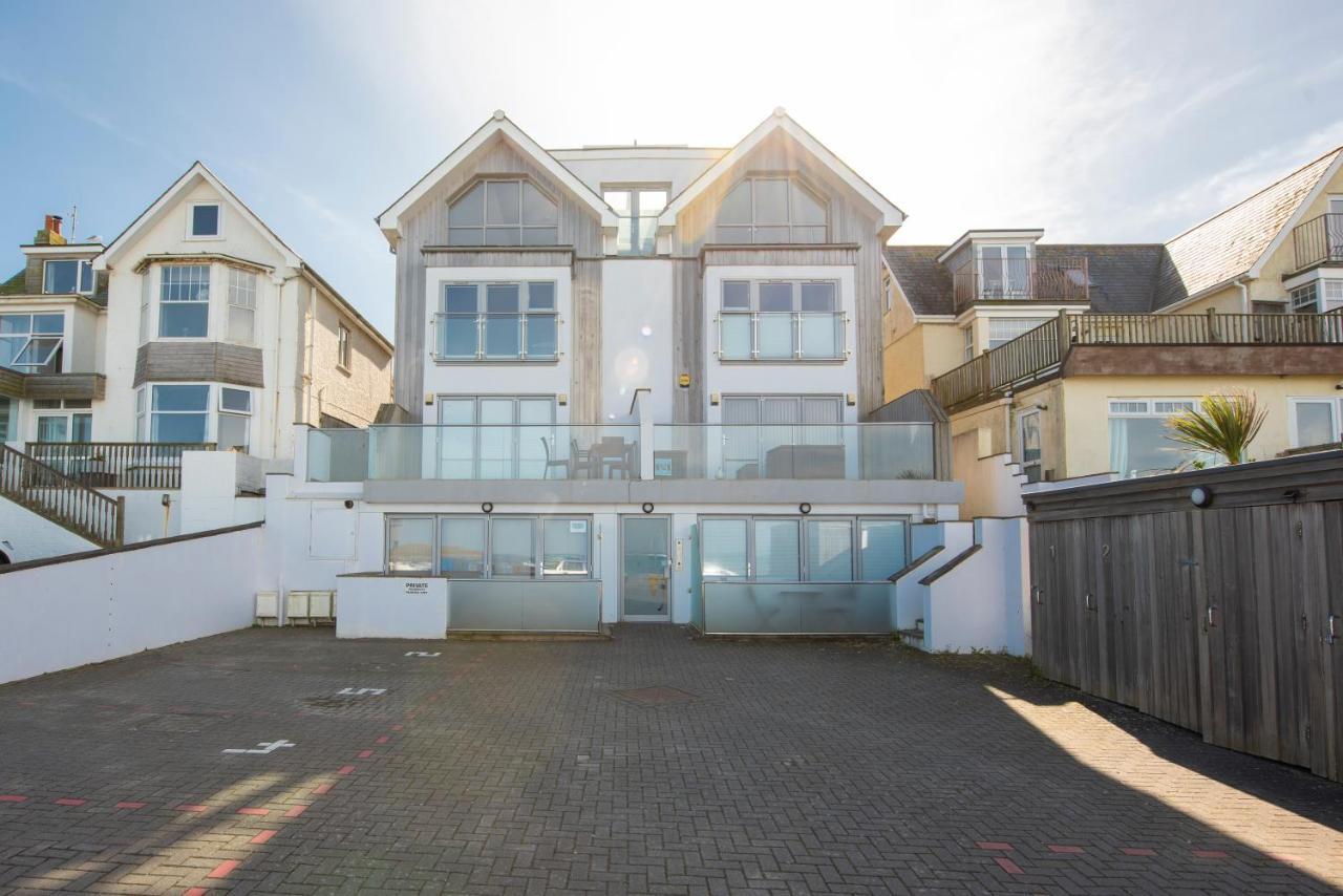 Fistral Beach Penthouse, Newquay Crantock Bagian luar foto